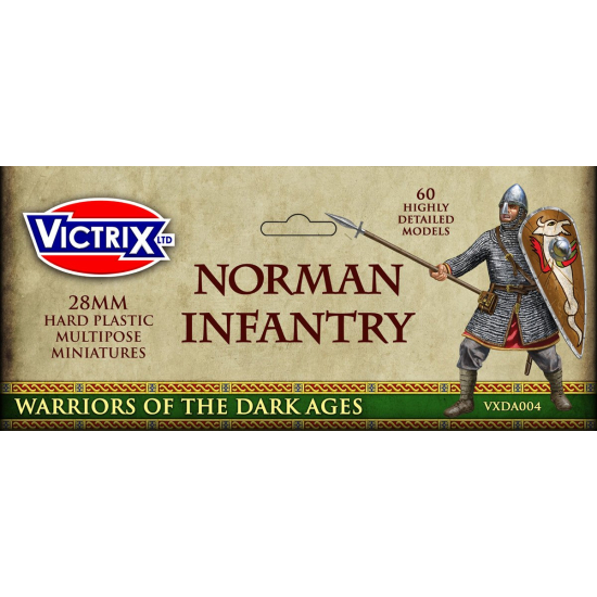 Norman Infantry - Piechota normańska 60szt , Victrix